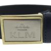 Leather belt - KLM / TRANSAVIA LOGO - Different sizes