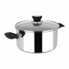 Sitram cooking pot 24cm/4L - Inox - with lid