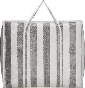 Jumbo Shopping bag XL - 58x30x48cm Black White