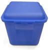 Plastic Storage container -12x12x12cm-  Blue