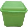 Plastic Storage container -12x12x12cm-  Lime