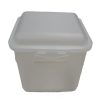 Plastic Storage container -12x12x12cm-  Transparant