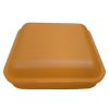 Plastic Storage container - 16x16x5,5cm - Orange