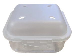 Reusable Eggbox 4pcs - Transparent 12.5x12.5x6.5