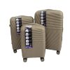Suitcase set of three - PP618 - Khaki