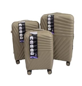 Suitcase set of three - PP618 - Khaki