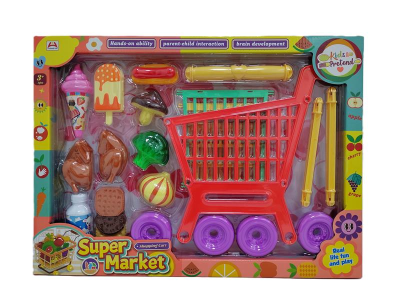 7671-5 Toy Shopping Cart