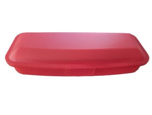Klickbox Etui - Ruby Red - 19x8x4.5cm