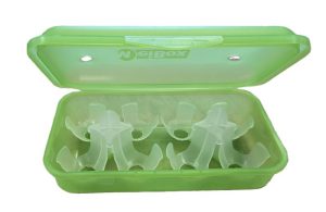Reusable Eggbox 8pcs With Divider - Lemon - 23x12.5x7cm