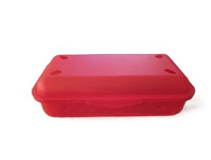 Reusable Eggbox - Ruby Red 24x12.5x7cm