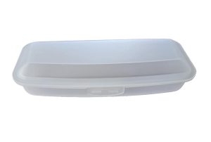 Klickbox Etui - Transparent - 19x8x4.5cm