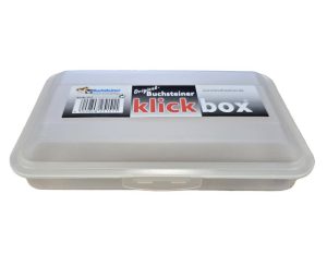 Buchsteiner KlickBox - Transparent 20.5x13x4cm
