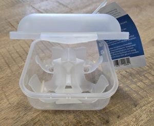 Reusable Egg Box - 4 eggs - 12.5x12.5x7cm