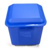 Plastic box 500ccm  - Blue - 10x10x10cm