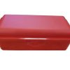 Plastic Box Variable Medium  - Red - 20x10x7.5cm