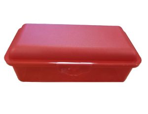 Plastic Box Variable Medium - Red - 20x10x7.5cm