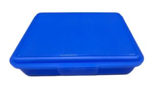 Plastic Box Trendy - Blue 16x13.5x3.5cm