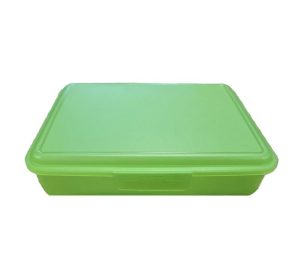 Plastic Box Trendy - Lime 16x13.5x3.5cm