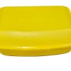 Plastic box - Yellow - 19x14x6cm