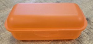 Plastic Box Medium - Orange - 18x9x7.5cm