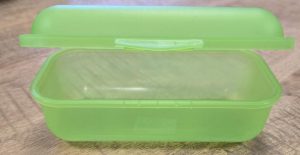 Plastic Box Medium - Lime - 18x9x7.5cm