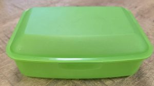 Plastic box - Lime 19x14x6cm