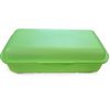 Plastic Box Long - Lime - 18.5x14x6cm
