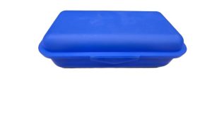Plastic Box Long - Blue - 18.5x14x6cm