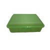 Plastic storage container - 19x14x6cm - Lemon
