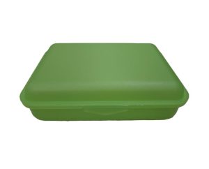 Plastic Bread box 22x16x7cm - Lemon