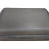 Plastic Bread box  22x16x7cm - Half Transparant