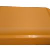 Plastic storage container - 19x14x6cm - Mandarine