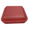 Plastic Storage container - 16x16x5,5cm - Red