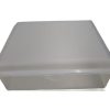 Plastic Storage container - 24x20x9cm - Transparant