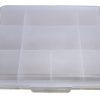 Plastic Pills Storage box - Transparant 16x13.5x3.5cm