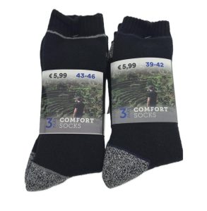 Comfort Socks 3-pack - size assorti