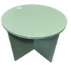 Side Table MDF, Oil Green - D50 x 35 cm, WEB packing (B)