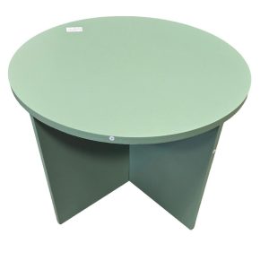 Side Table MDF, Oil Green - D50 x 35 cm, WEB packing (B)