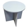 Side Table MDF, Ice Blue - D40 x 40 cm, WEB packing (B)