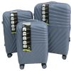 Suitcase set of three - PP618 - Quartz Grey