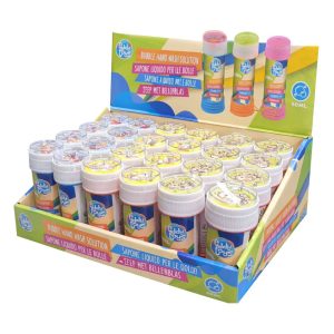Bubble wand with solution 50ml in display